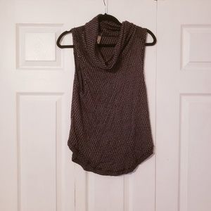 Cowl neck tank